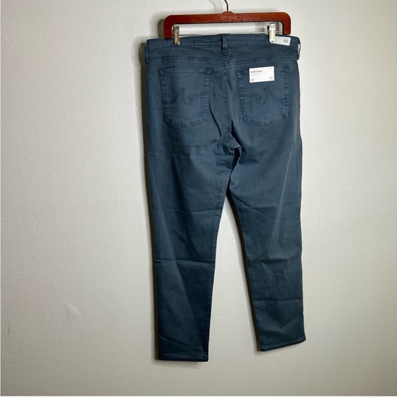 NWT AG Prima Ankle Ciagrette Leg Jean Blue Gray Size 33 Plus Size - Picture 6 of 11